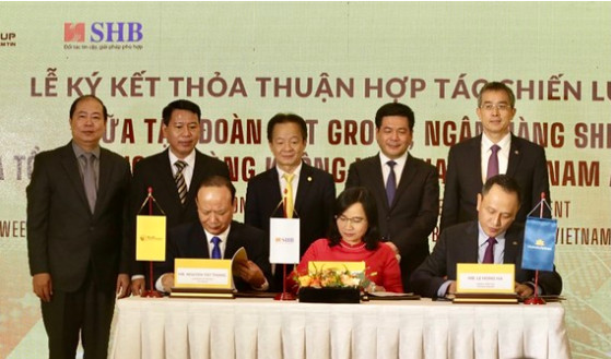 T&T Group, SHB hợp tác chiến lược với Vietnam Airlines và Tổng Công ty Đường sắt Việt Nam