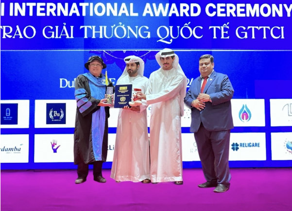 Nhà khoa học Việt Nam nhận giải thưởng “Nhà sáng chế xuất sắc quốc tế - Nhà khoa học tài năng toàn cầu”